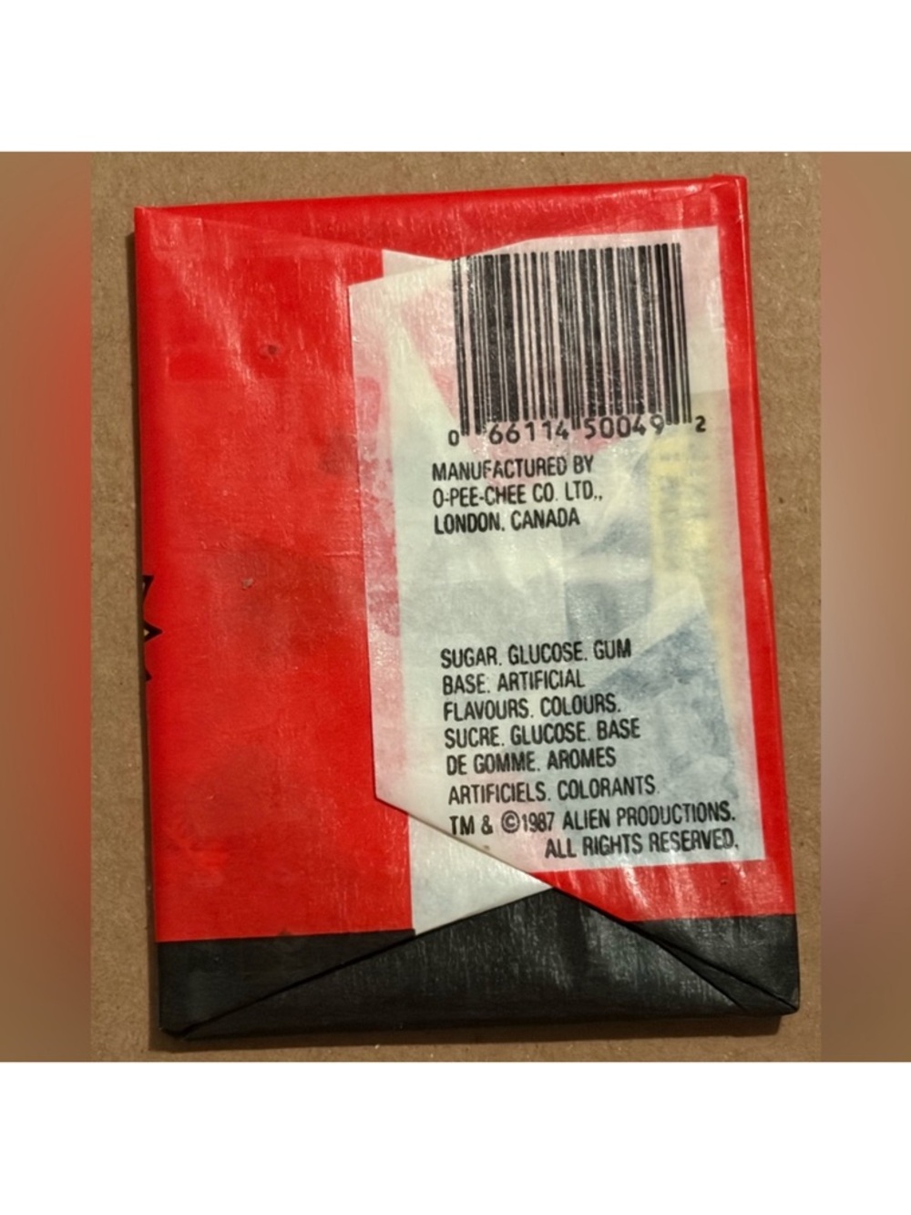 🇨🇦NOW $6🍀 ALF 1987 O-Pee-Chee OPC Sealed Trading Card Gum Wax Pack - Picture 2 of 2